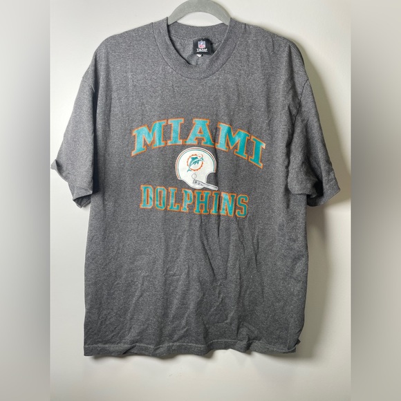 Mens Miami Dolphins T-shirt Size XL - Picture 1 of 4